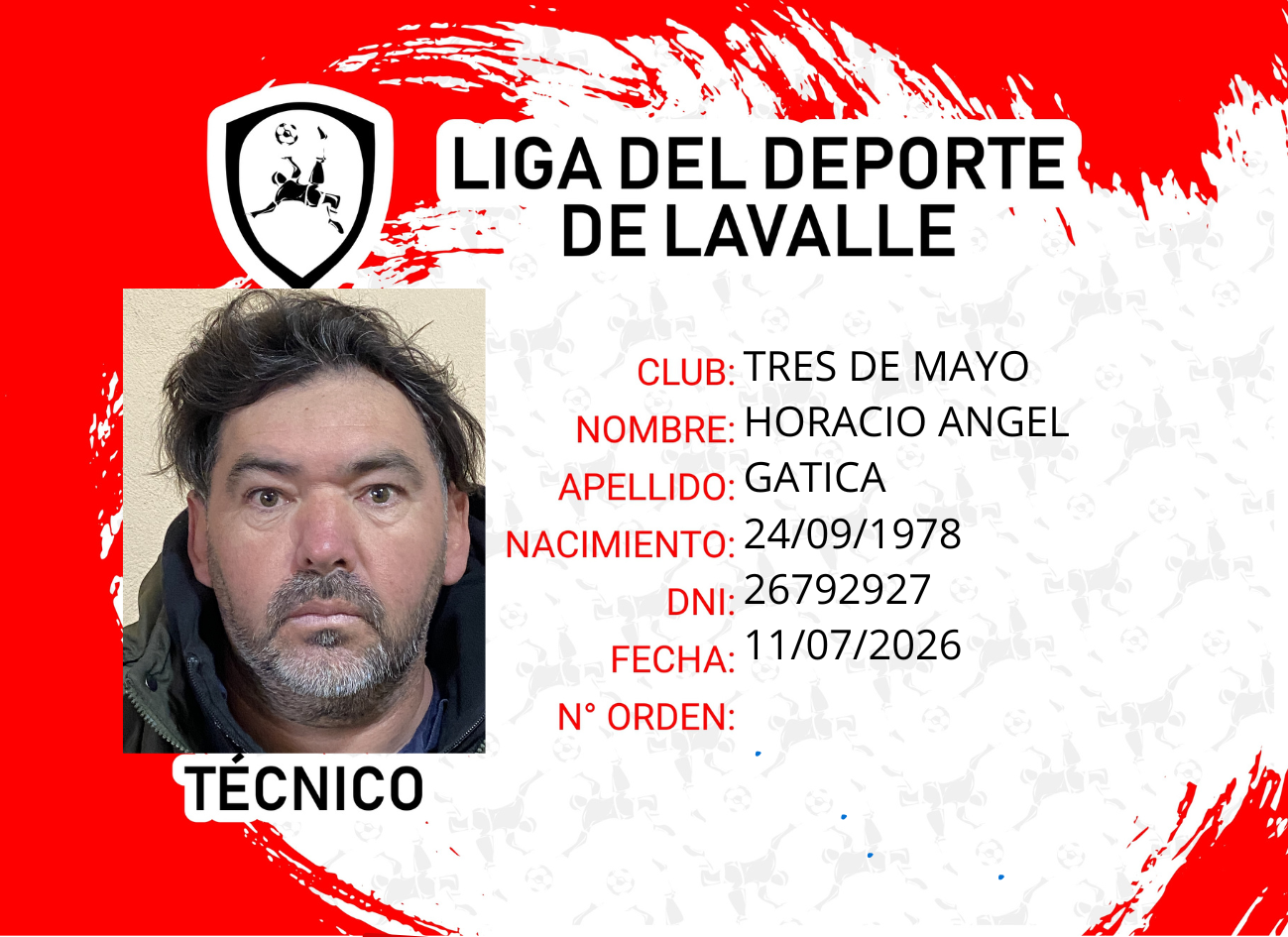 Foto carnet GATICA, HORACIO ANGEL