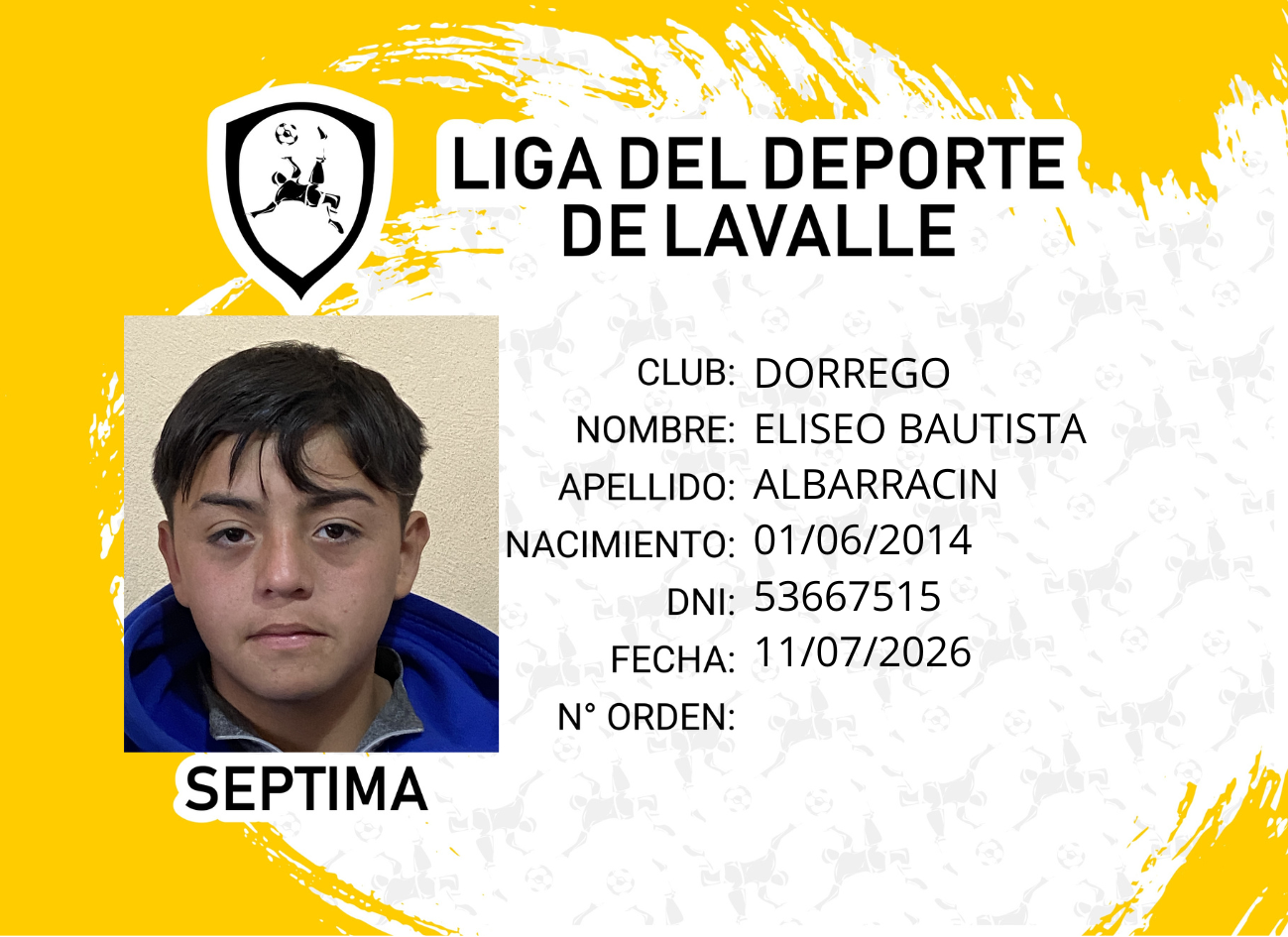 Foto carnet ALBARRACIN, ELISEO BAUTISTA