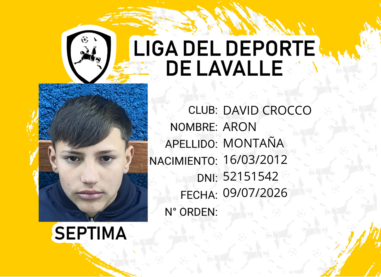 Foto carnet MONTAÑA ARON