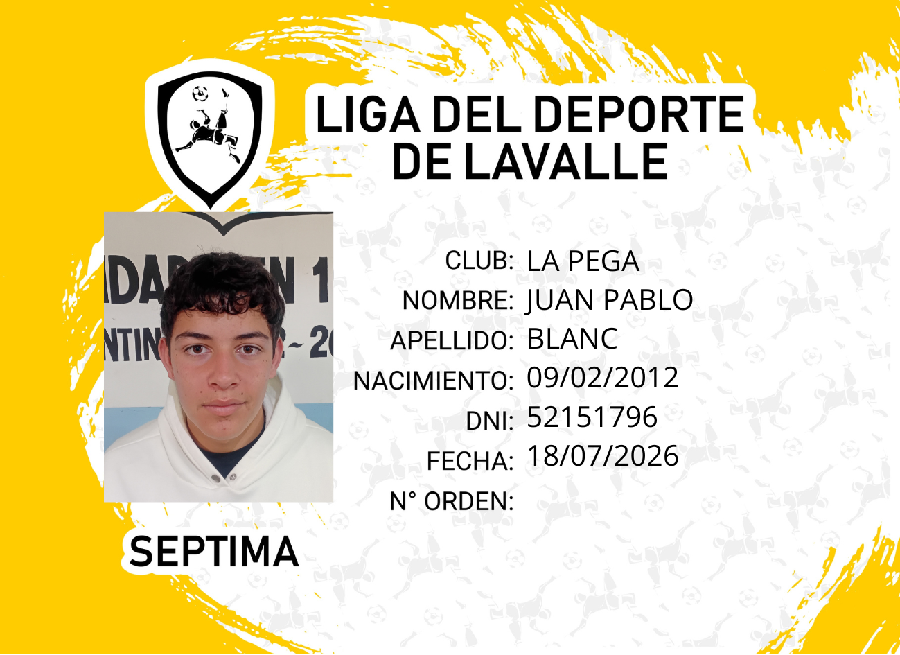 Foto carnet BLANC JUAN PABLO 