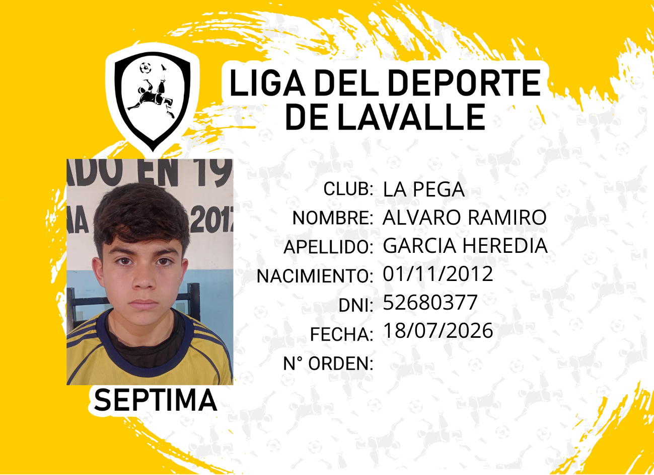 Foto carnet GARCIA HEREDIA ALVARO RAMIRO