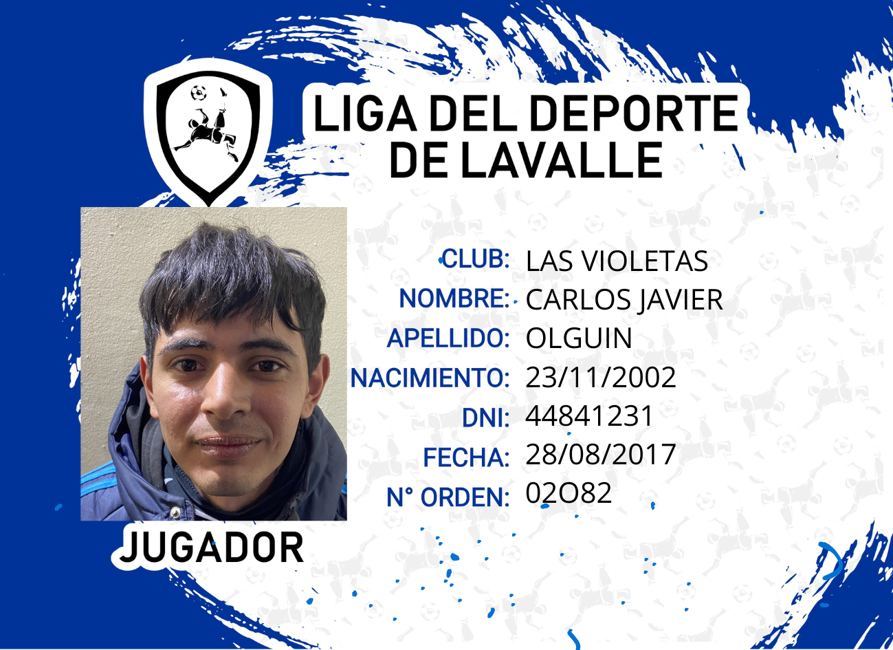 Foto carnet OLGUIN, CARLOS JAVIER