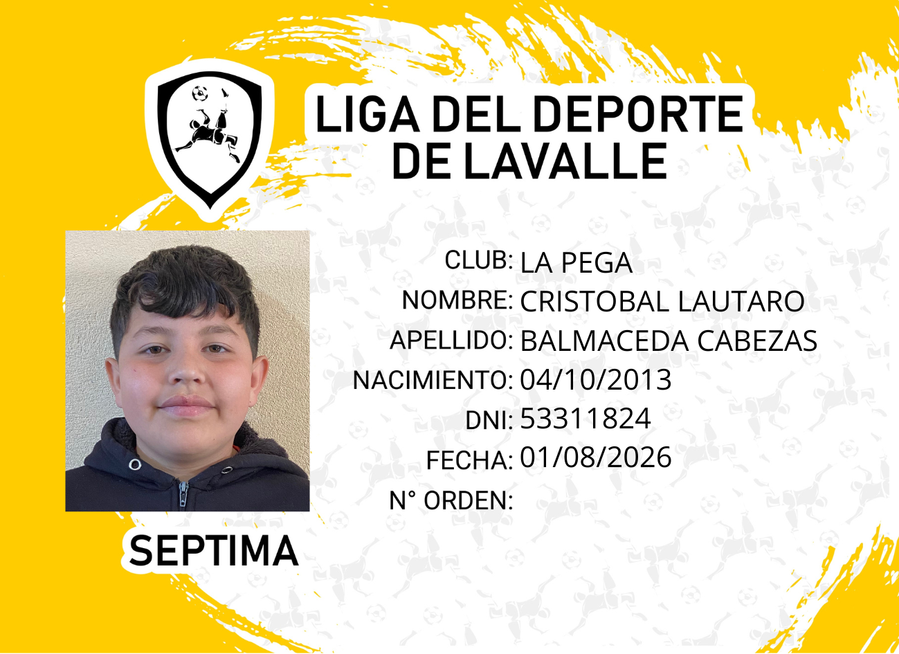 Foto carnet BALMACEDA CABEZAS CRISTOBAL LAUTARO