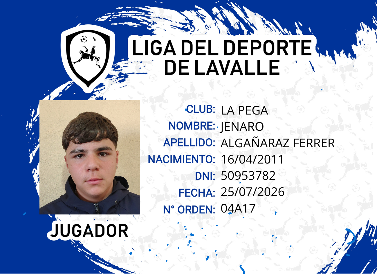 Foto carnet ÁLGAÑARAZ FERRER JENARO