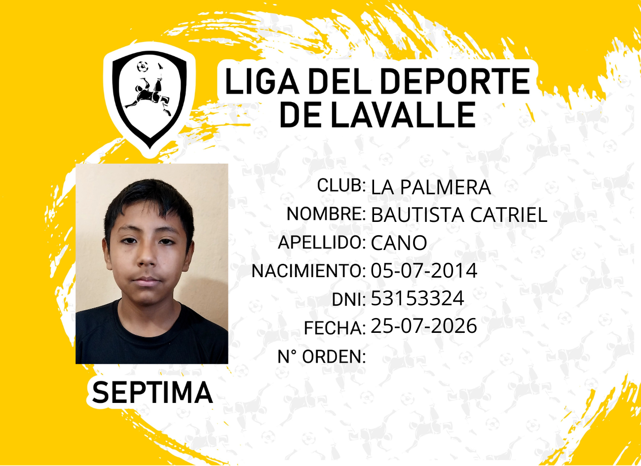Foto carnet CANO, BAUTISTA CATRIEL