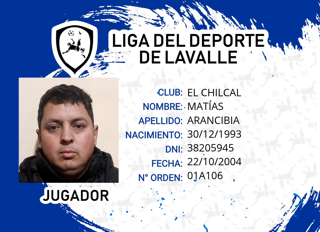 Foto carnet ARANCIBIA, MATIAS