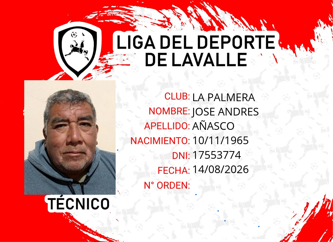 Foto carnet AÑASCO, JOSE ANDRES