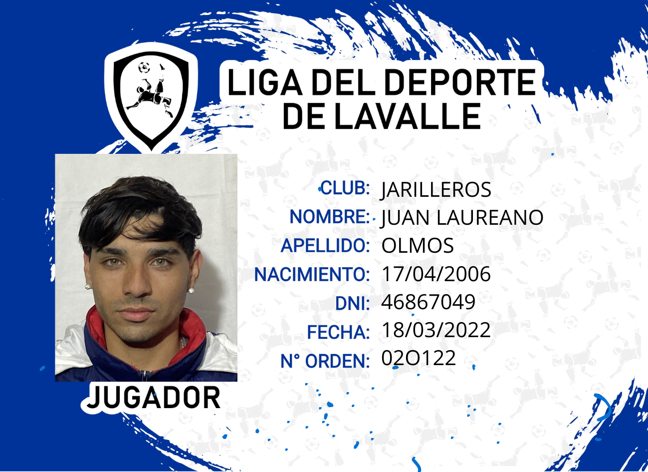 Foto carnet OLMOS JUAN