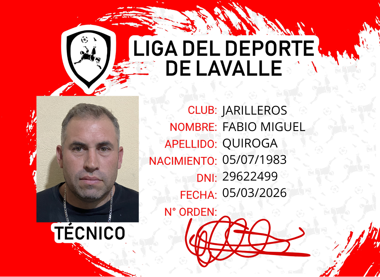 Foto carnet Quiroga, Fabio