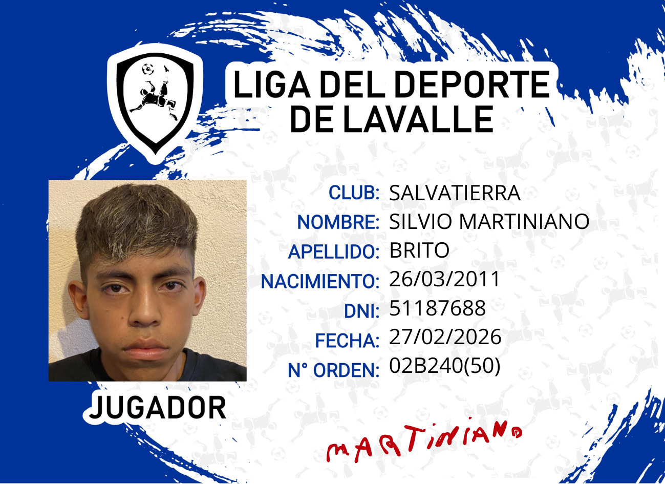 Foto carnet BRITO SILVIO MARTINIANO