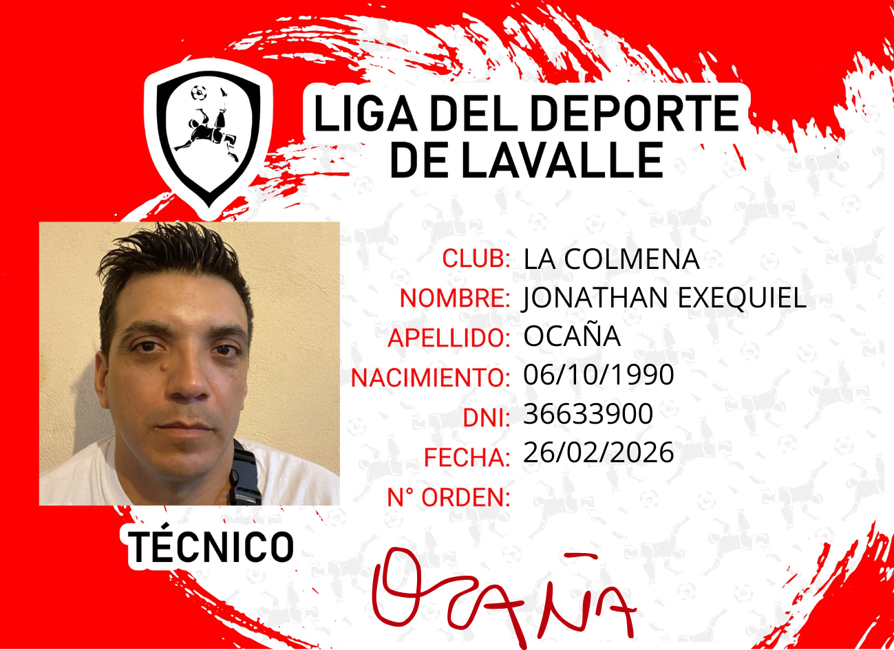 Foto carnet OCAÑA JONATHAN EXEQUIEL