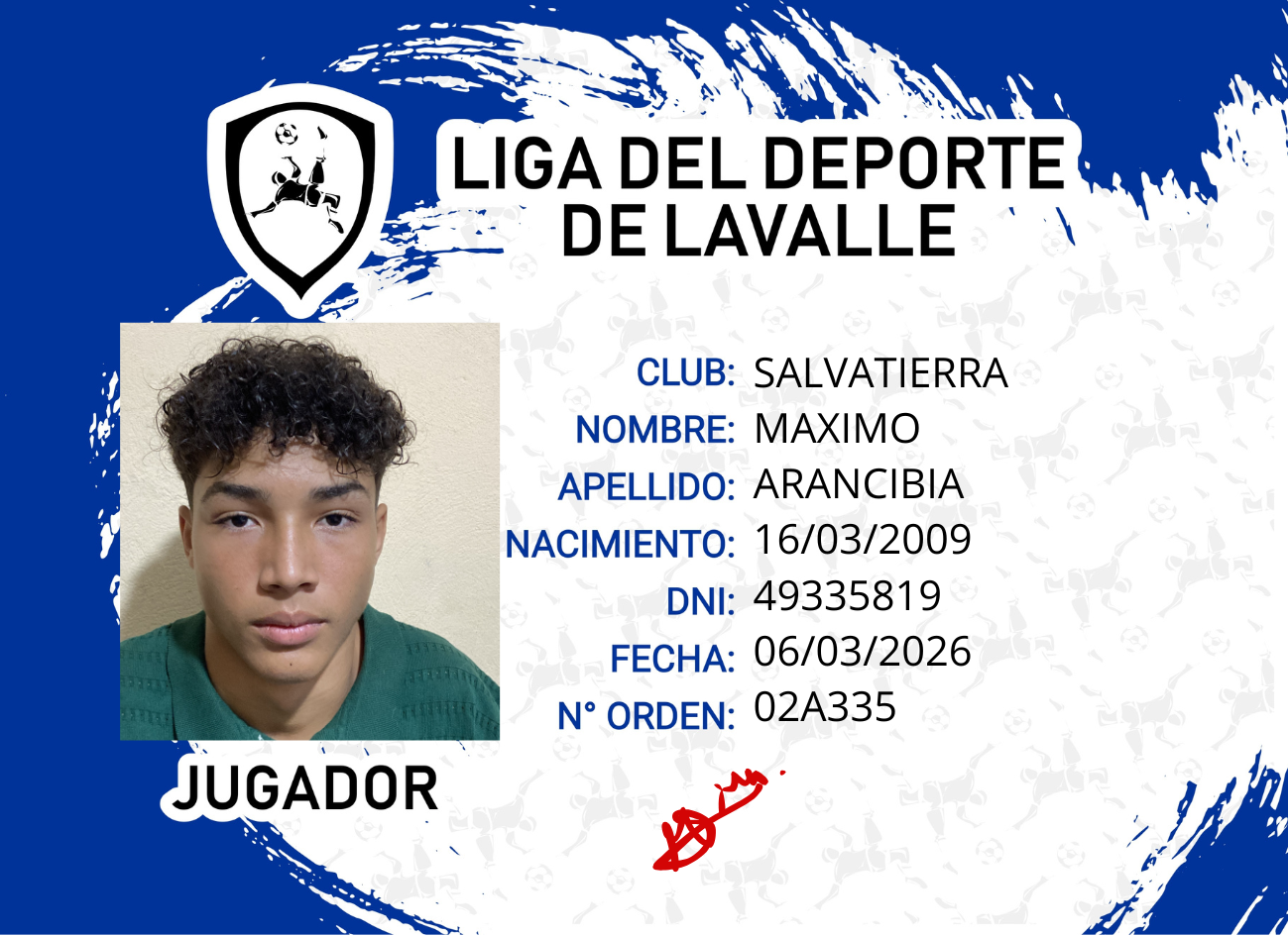 Foto carnet ARANCIBIA MAXIMO