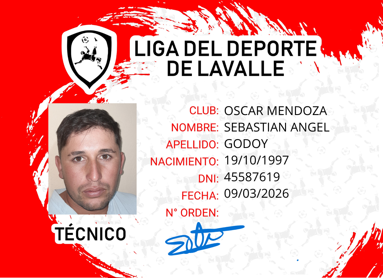 Foto carnet GODOY, SEBASTIAN ANGEL
