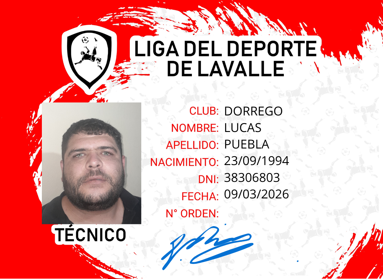 Foto carnet PUEBLA, LUCAS