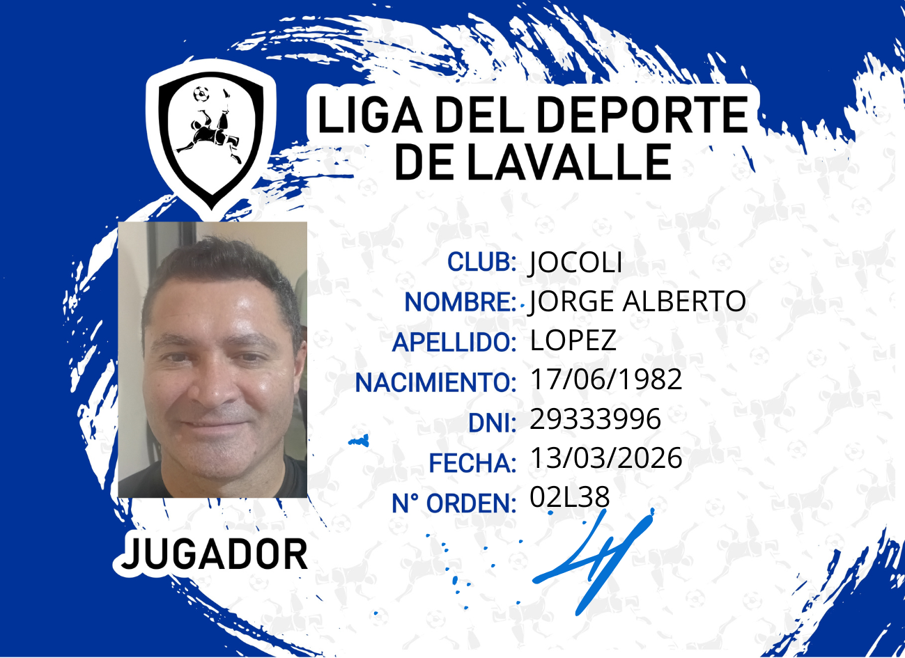 Foto carnet LOPEZ, JORGE ALBERTO