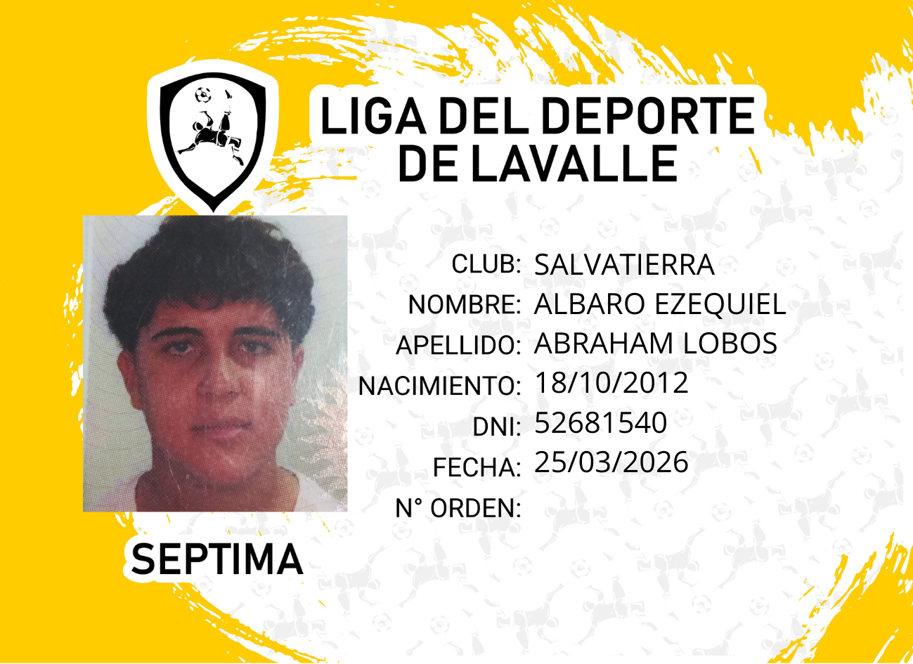 Foto carnet ABRAHAM LOBOS, ALBARO EZEQUIEL
