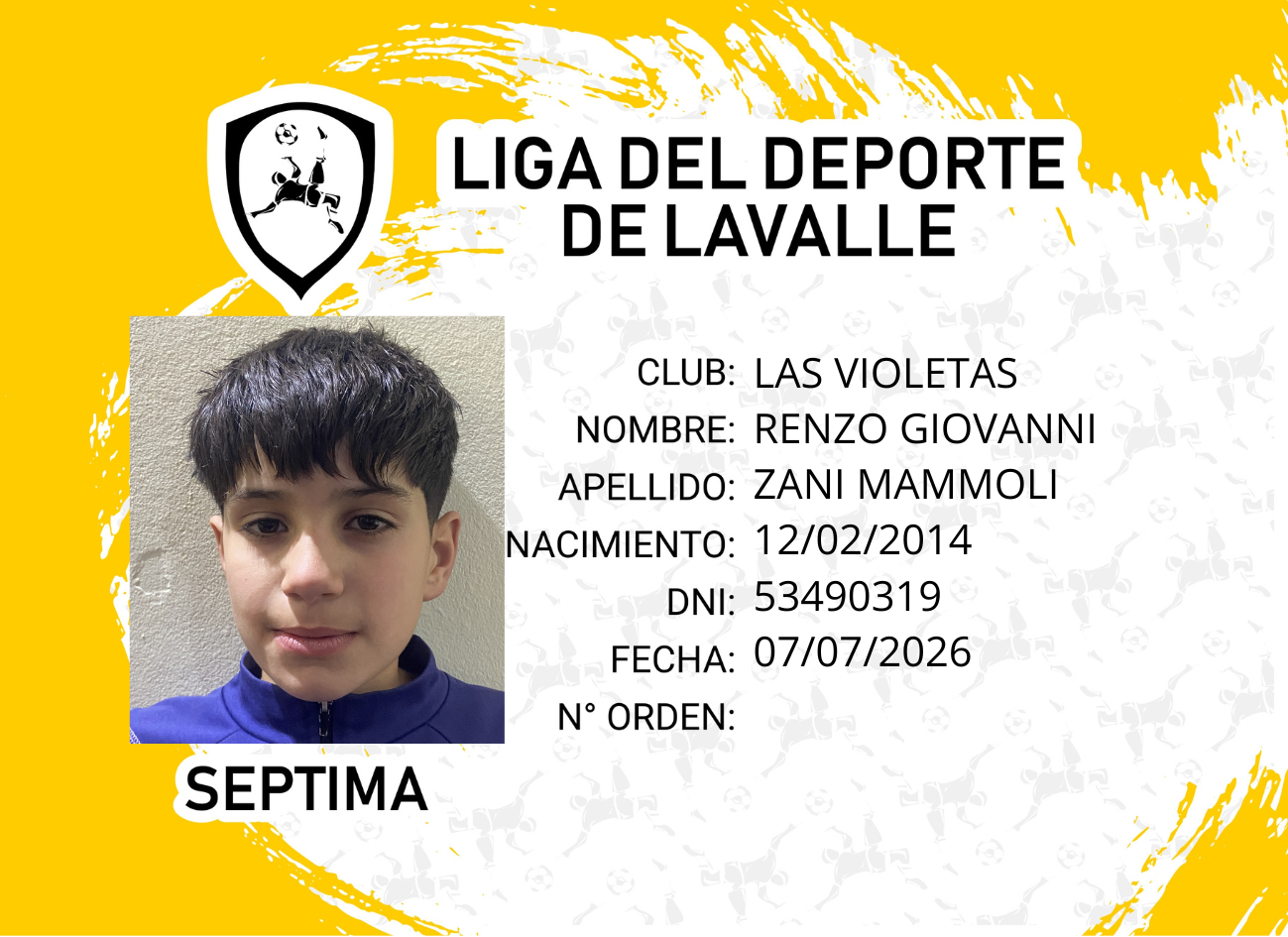 Foto carnet ZANI MAMMOLI, RENZO GIOVANNI