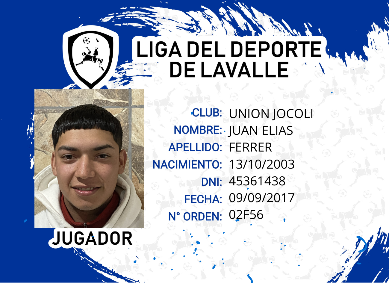 Foto carnet FERRER, JUAN ELIAS